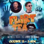 Halloween Party Flyer - SD Boys Production - FLiRT Tea - October 2024